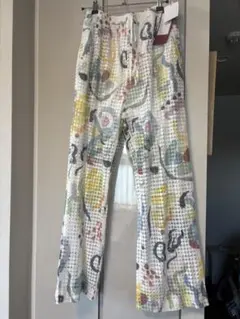 ISAMU KATAYAMA BACKLASH レザー切替 サルエルリネンパンツ - メルカリ