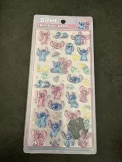 【正規品】ボンボンドロップシール　スティッチ&エンジェル