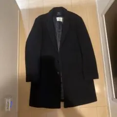 RAGEBLUE メリノウール チェスターコート Lサイズ 黒