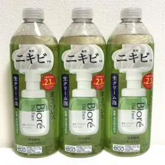 【値下げ不可】未開封 ビオレ ザフェイス 泡洗顔料 薬用アクネケア 3本セットのサムネイル