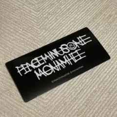 PEACEMINUSONE monamhee ステッカー