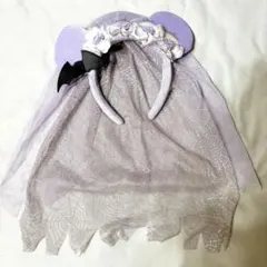 ディズニー ハロウィン 2018 花嫁カチューシャ ホーンテッドマンション