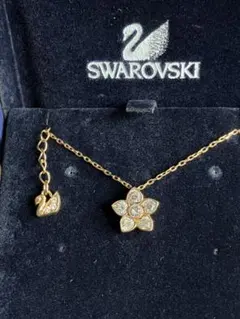 SWAROVSKI スワロフスキー バタフライ ネックレス ldyllia - メルカリ