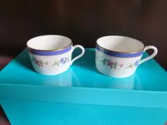 Tiffany & Co. 花柄マグカップ ペア