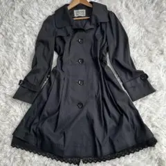 新品 ローズティアラ 大きいサイズAラインロングコート 2way ストレッチ 黒 2025年最新】Rose Tiara レディース ロングコートの人気アイテム