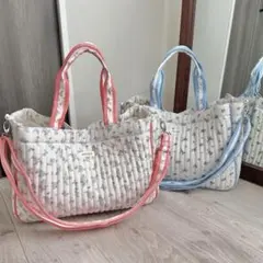 バースデー　CHERIERシェリール　マザーズバッグピンク