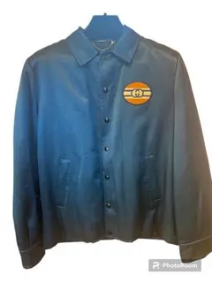 美品 グッチ ナイロンジャケット 54 3XL相当 Wジッパー カーキ ブラック 美品 グッチ ナイロンジャケット 54 3XL相当 Wジッパー カーキ ブラック