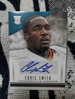 2014 Panini Prestige Chris Smith 直筆サイン