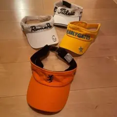 ゴルフ バイザー 4点セット