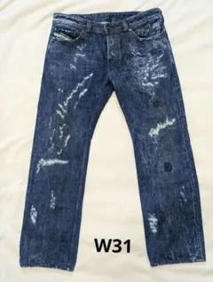 DIESEL SAFADO ダメージ加工 デニム ジーンズ W31 L32