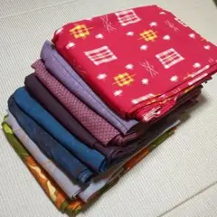 3809 ウール着物おまとめ8着！リメイク•お稽古用など☆