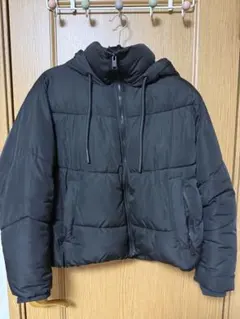 ZARA フーディドパフジャケット Sサイズ ブラック
