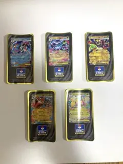 ポケカ　ジムバトル　ステッカー5種類セット