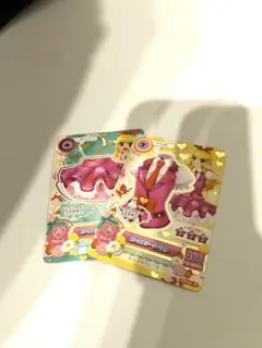 アイカツ 大衣装展 特典 ピンクステージベスト いちご ピンクステージスカート