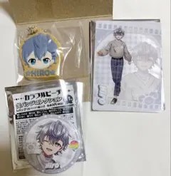 カラフルピーチ　からぴち　ヒロ　クッキーチャームコット　缶バッジ　クリアカード