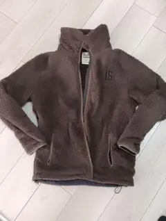 ルースイソンブラ フリースジャケット L ブラウン