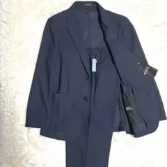 盛夏【未使用タグ付】AOKI エアクールトリコットサッカー 紺