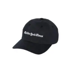The New York Times ベースボールキャップ ブラックのサムネイル