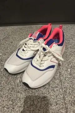 New Balance スニーカー ホワイト/ピンク/ブルー　997H