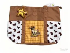 トイストーリー ウッディ トートバッグ カウ柄 ディズニー