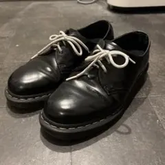 マーチン Dr.Martens白ステッチ　3ホールレースアップシューズ　26.0