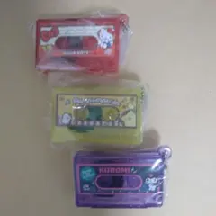サンリオ カセットテープチャーム ３個セット