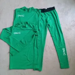 GAVIC グリーン 長袖シャツ パンツ セット