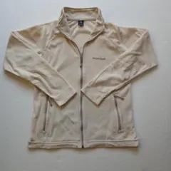 mont-bell　モンベル　フリース　シャミース　　ジャケット　クリーム色　M