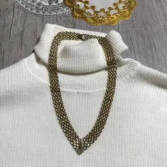 【淑女向け】ネックレス　ゴールドメッキ