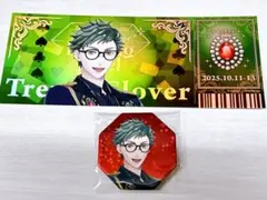 ツイステ ブレジュ トレイ 缶バ カード