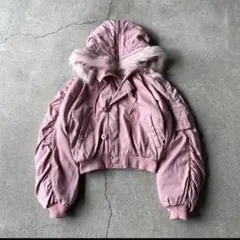 type n2b flight bomber jacket pink n-2b