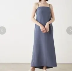 美品 SNIDEL バックトレーンベアドレス オケージョンドレス 結婚式お呼ばれ