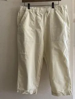 ニコアンド　アイボリーパンツ