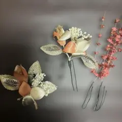 和装髪飾りセット かんざし 2点