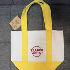 【新品】Trader Joe'sトレーダージョーズ ミニキャンバストートバッグ