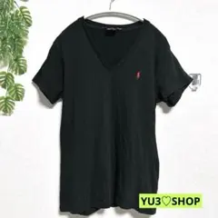 ♤ラルフローレンスポーツ・S 半袖Tシャツ ブラック 綿100%
