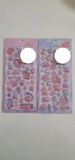 Petit Drop Seal シール 2枚セット 星のカービィ