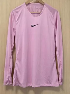 NIKE ナイキ Dri-FIT ランニングウェア　ピンク　ロンT　サイズM