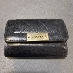 CHANEL シャネル キーケース 4連 カードケース ブランド マトラッセ