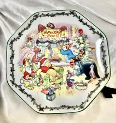 ディズニーランド☆プーさんレトロ絵皿