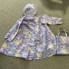 Kids Foret レインコート ユニコーン Lサイズ(115-125）