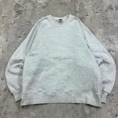 FRUIT OF THE LOOM　スウェット　M　グレー　無地　古着