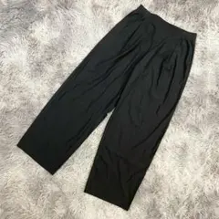 『UNIQLO』ユニクロ　ウルトラストレッチエアリズムワイドパンツ　ストレート