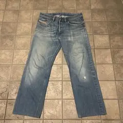 diesel ripped flared denim 00s swag Y2K - メルカリ