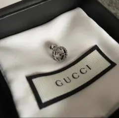 超美品】GUCCI ピアス インターロッキングG 燻 片耳 アラベスク | Mercari