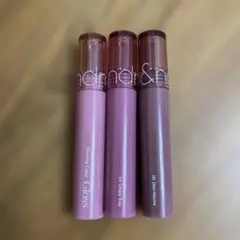 ロムアンド　リップグロス 3本セット