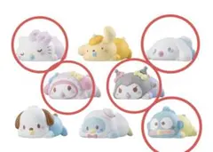 バンダイ　もっちりころりん　サンリオキャラクターズ　2 5つセット