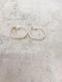 #MONET シルバー　イヤリング