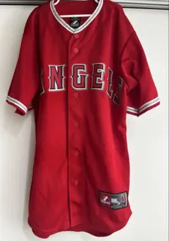 Majestic MLB Angels ユニフォーム レッドのサムネイル