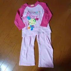 サンリオ　U-SA-HA-NA 長袖パジャマ ピンク